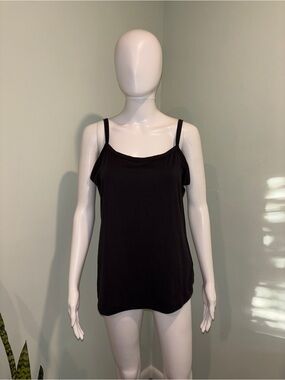 LulaRoe Essentials Basic Black Camisole Tank Top - M